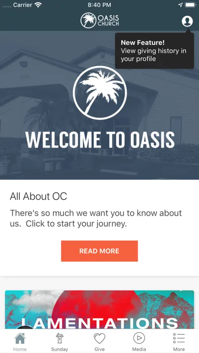Oasis Church WH স্ক্রিনশট