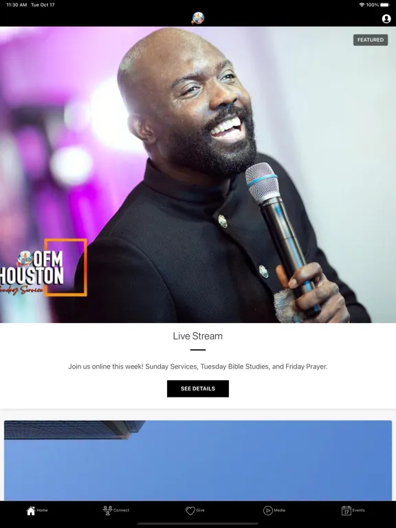 OMEGA FIRE MINISTRIES HOUSTON iPad  Screenshots