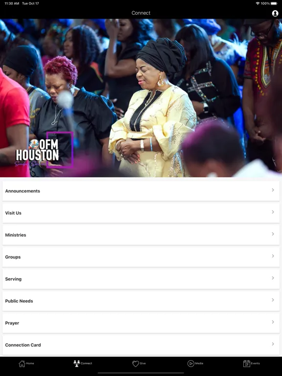 OMEGA FIRE MINISTRIES HOUSTON iPad  Screenshots