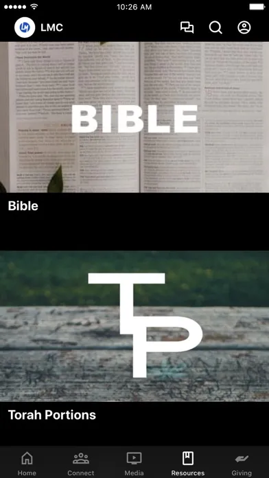 Capturas de tela do Living Manna Church