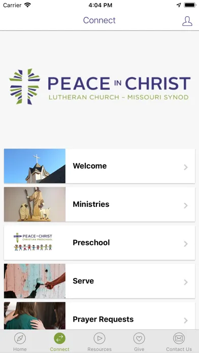 Capturas de tela do Peace In Christ