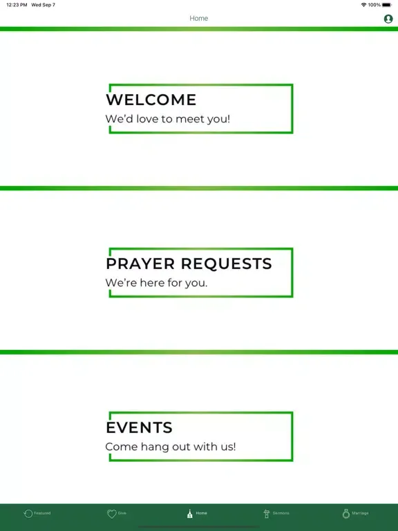 Rhema Worship Ctr iPad 应用截图
