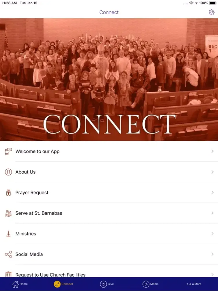 St. Barnabas Episcopal iPad  スクリーンショット