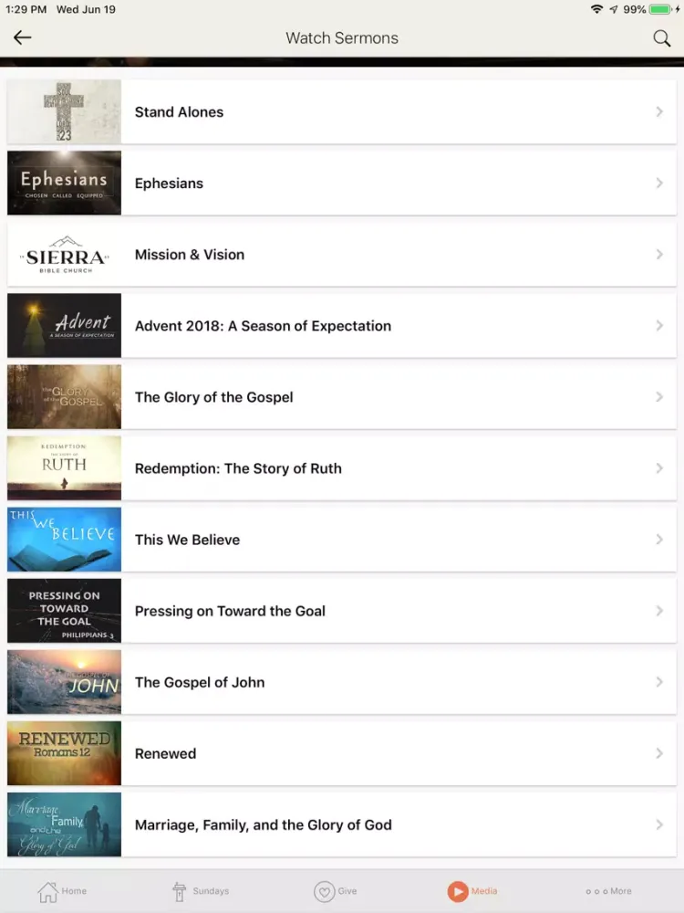 صور Sierra Bible Church Reno iPad 