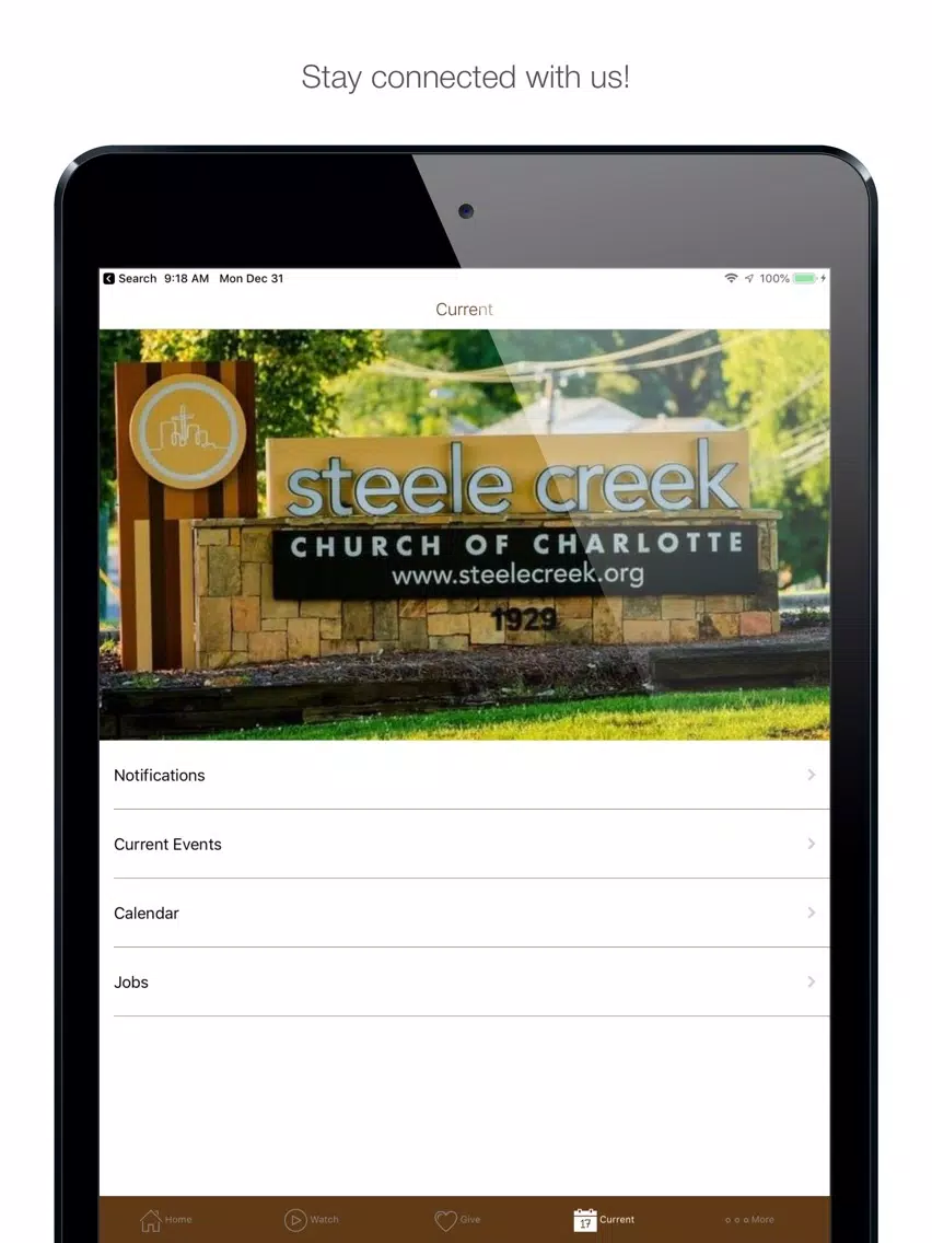 Скриншоты Steele Creek Church of CLT iPad 