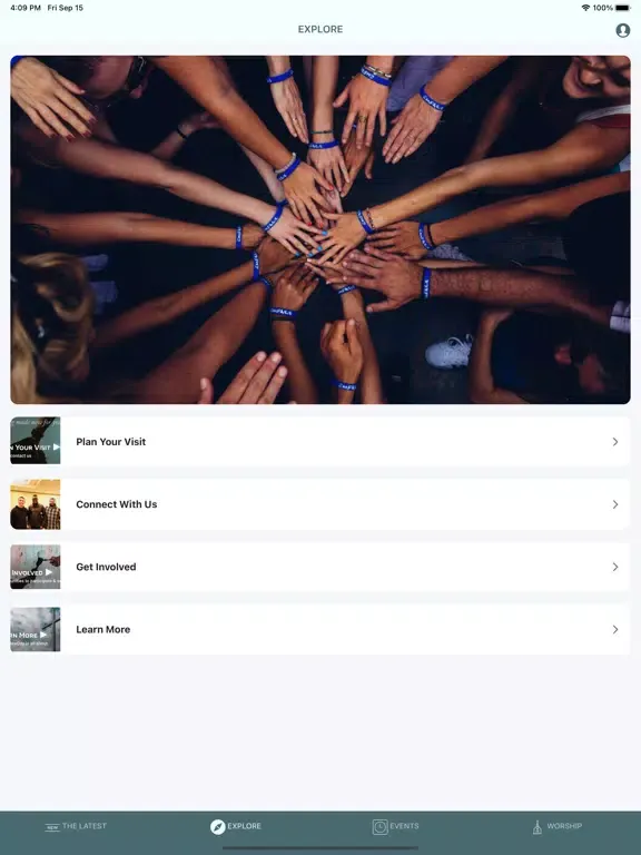 NewDay International Church iPad  Screenshots