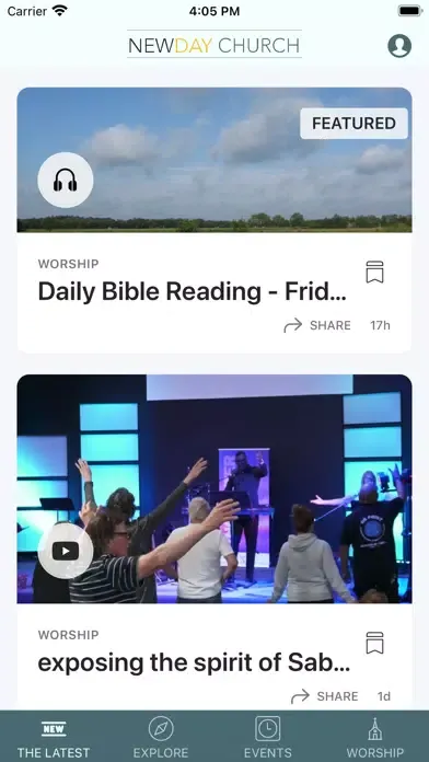 NewDay International Church Screenshots