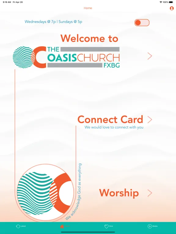تصاویر The Oasis Church FXBG iPad 