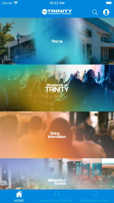 Ảnh chụp màn hình của Trinity Community Church DE
