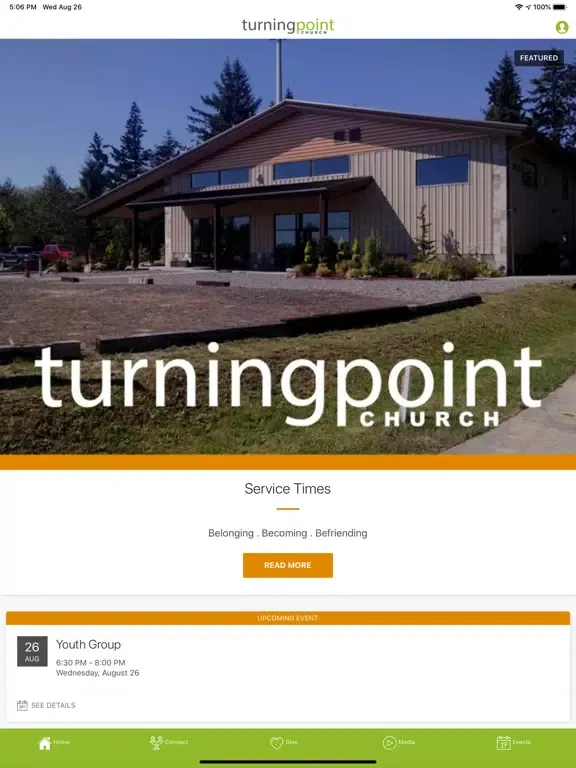 Turning Point Church Lacey WA iPad  سکرین شاٹس