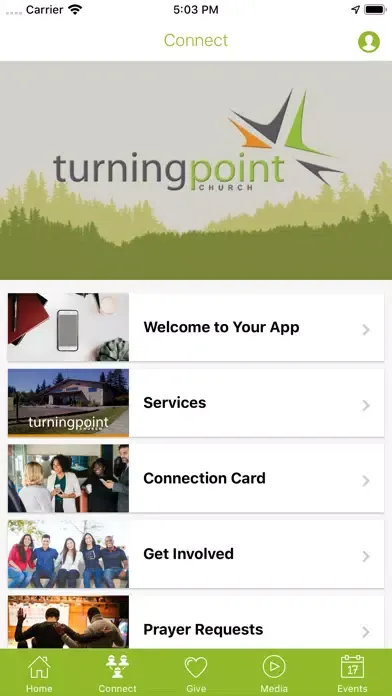 Turning Point Church Lacey WA سکرین شاٹس