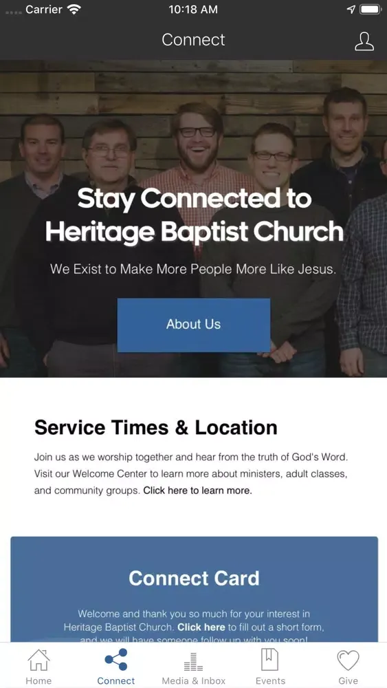 Heritage Baptist Church CS Screenshots