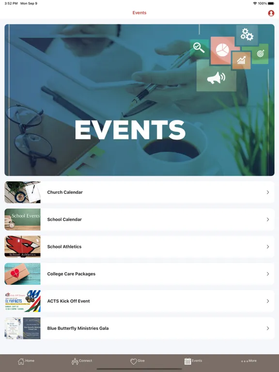 Ảnh chụp màn hình của St. Matthew's Oconomowoc iPad 