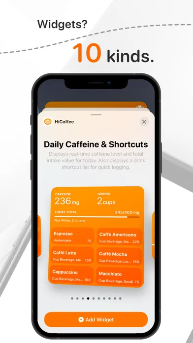 HiCoffee - Caffeine Tracker应用截图