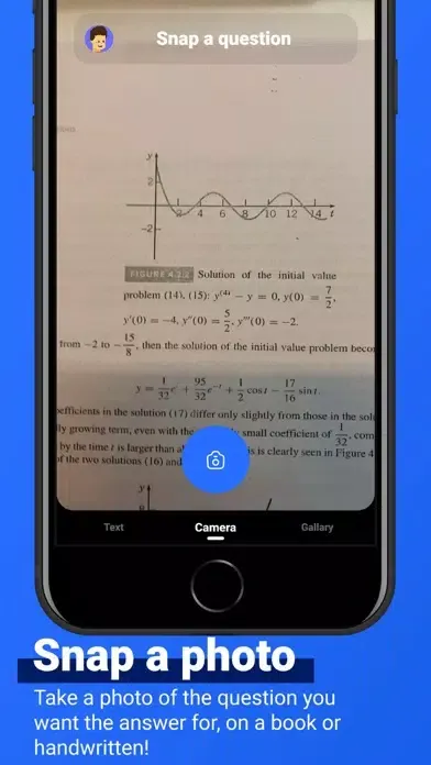 Tangkapan skrin QShoot: Get Math Answers