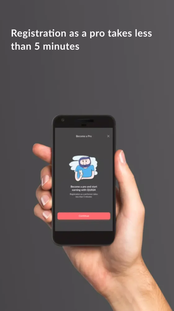 Quasa | Web3 Freelance Service Screenshots