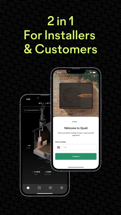 Capturas de tela do Quatt – Hybrid Heat Pump