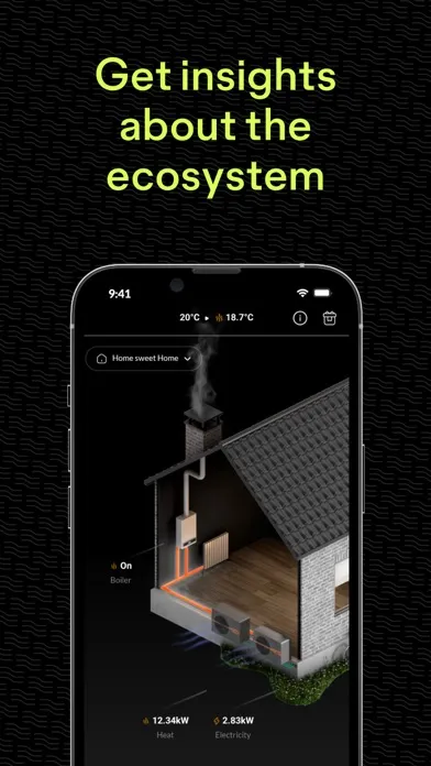 Capturas de tela do Quatt – Hybrid Heat Pump