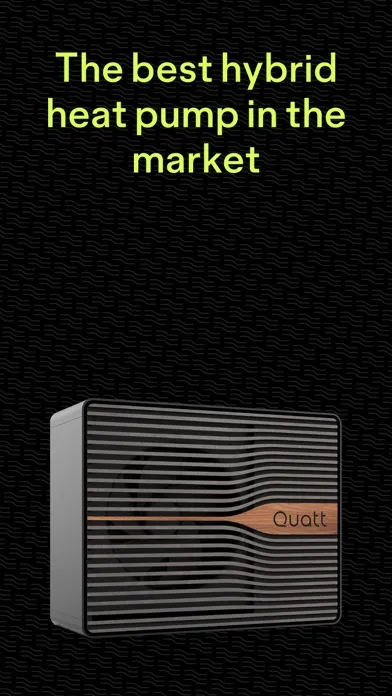 Capturas de tela do Quatt – Hybrid Heat Pump