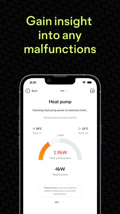 Capturas de tela do Quatt – Hybrid Heat Pump