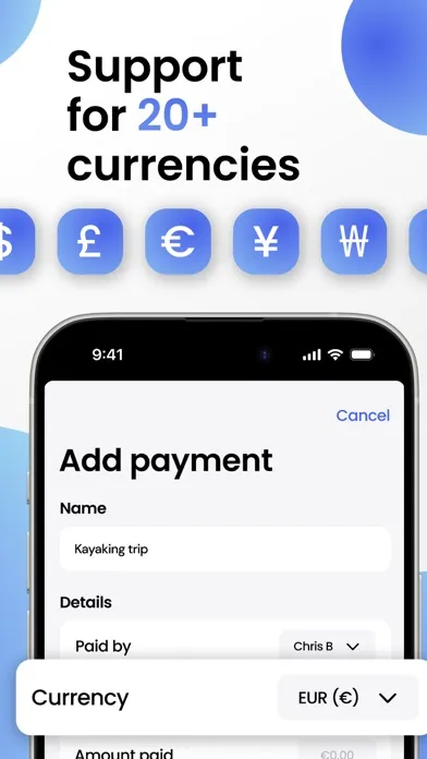 Quicksplit - Group expenses Screenshots