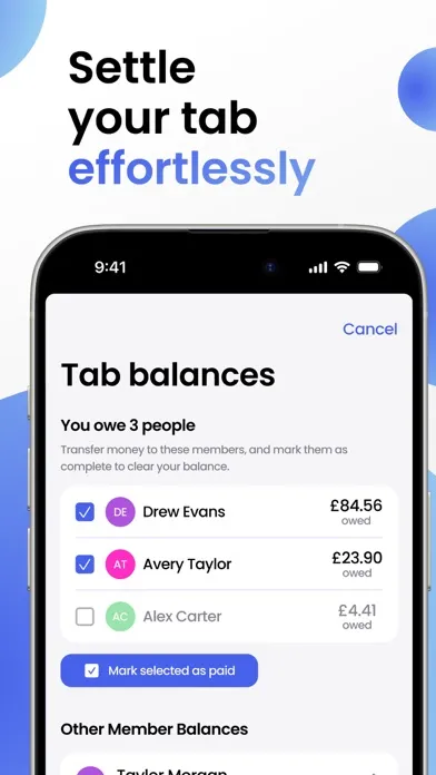 Quicksplit - Group expenses Screenshots