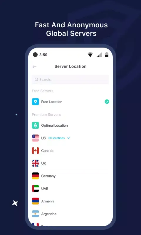 Radar VPN Screenshots