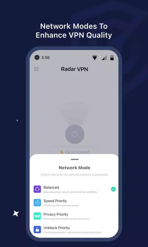 Radar VPN Screenshots