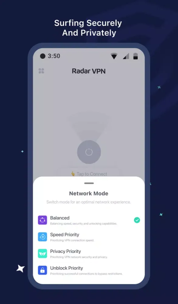 Radar VPN Screenshots
