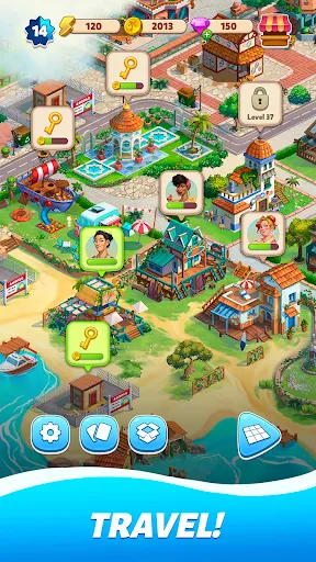Capturas de pantalla de Travel Town - Merge Adventure