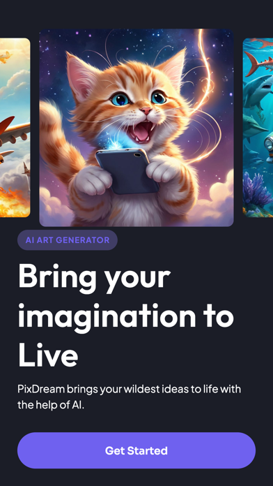 Ảnh chụp màn hình của PixSD - AI Art Generator