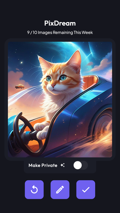 Ảnh chụp màn hình của PixSD - AI Art Generator