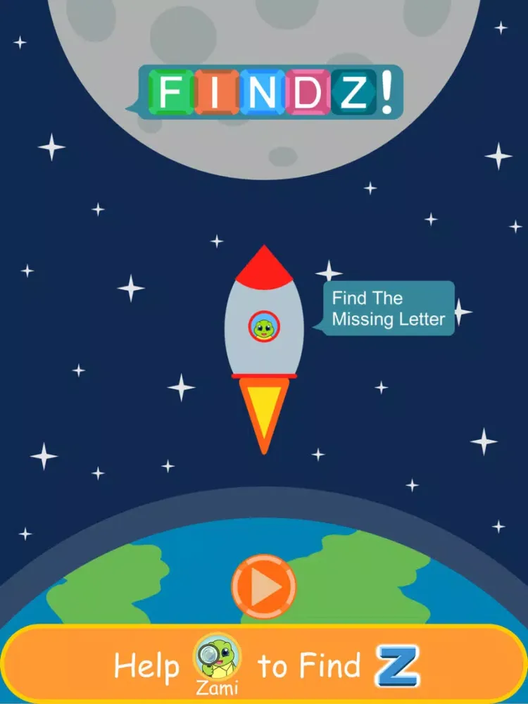 Capturas de pantalla de Find Z! - Alphabet Pairing Puzzle Game iPad 