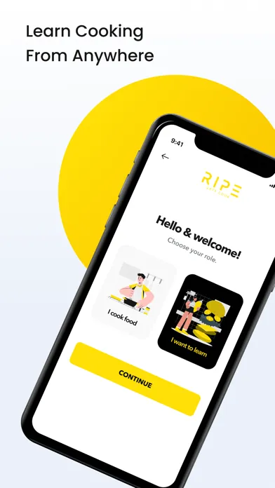 Captures d'écran de Ripe App