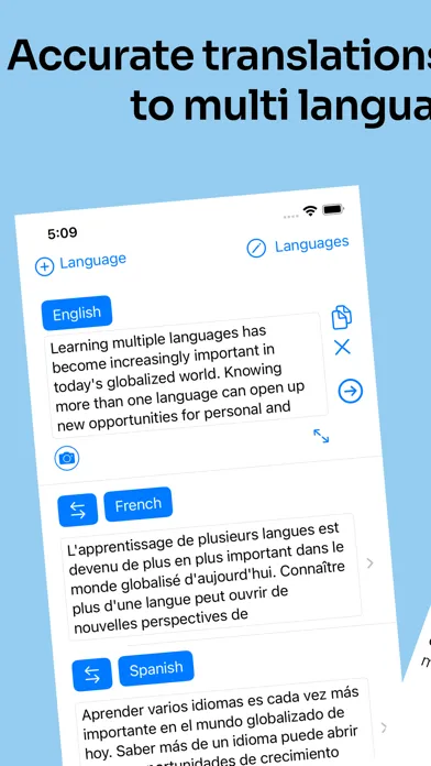 Deep Translate: Multi Language स्क्रीनशॉट