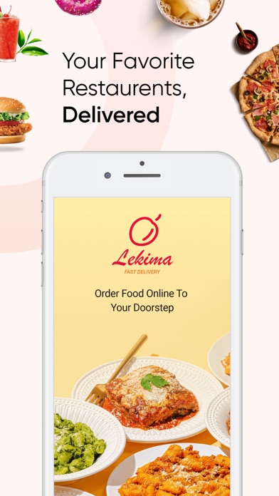 Tangkapan skrin Lekima - Store delivery