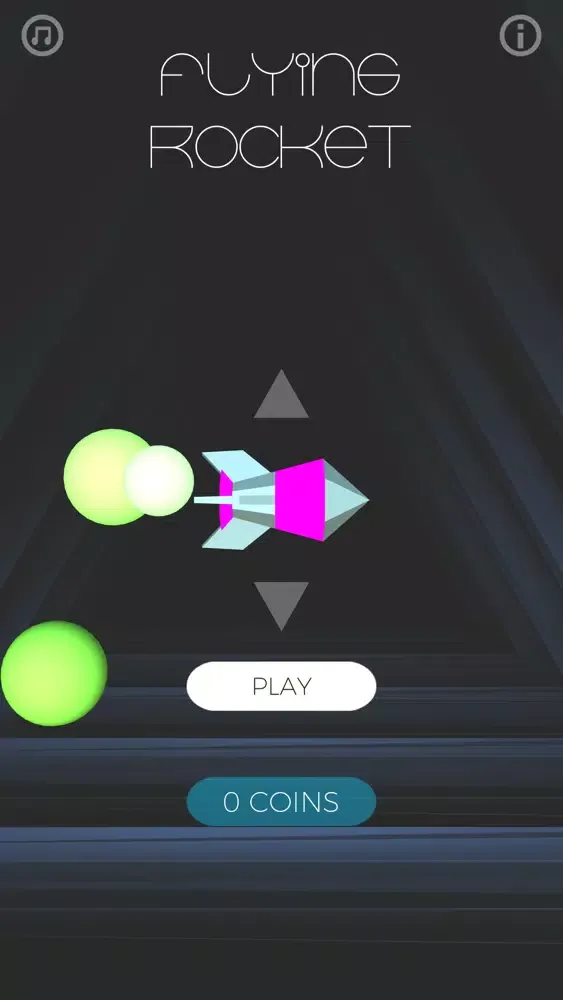 Captures d'écran de Flying Rocket.io