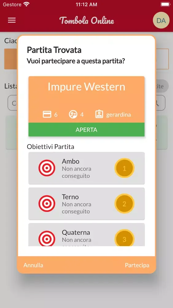 Tombola Online Screenshots