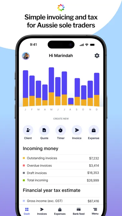 Rounded Invoicing & Accounting应用截图