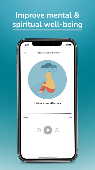 Zrzuty ekranu Ruh-Meditation app for Muslims