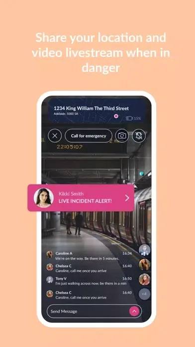 Safely: Find. Protect. Alert Screenshots