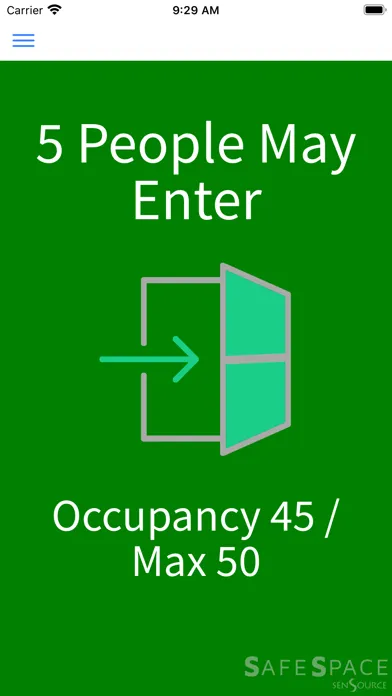 Ảnh chụp màn hình của SafeSpace Greeter