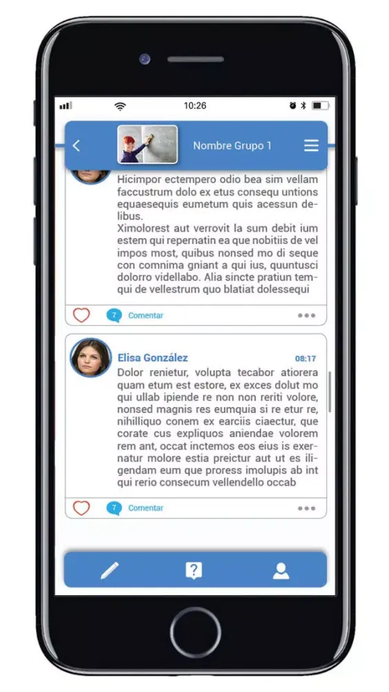 Tangkapan layar Comunica Gandia