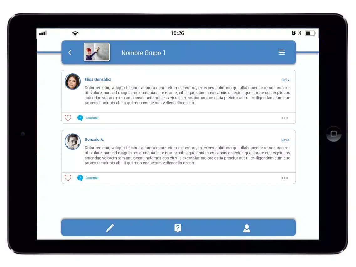GESTHA iPad  Ekran Görüntüleri