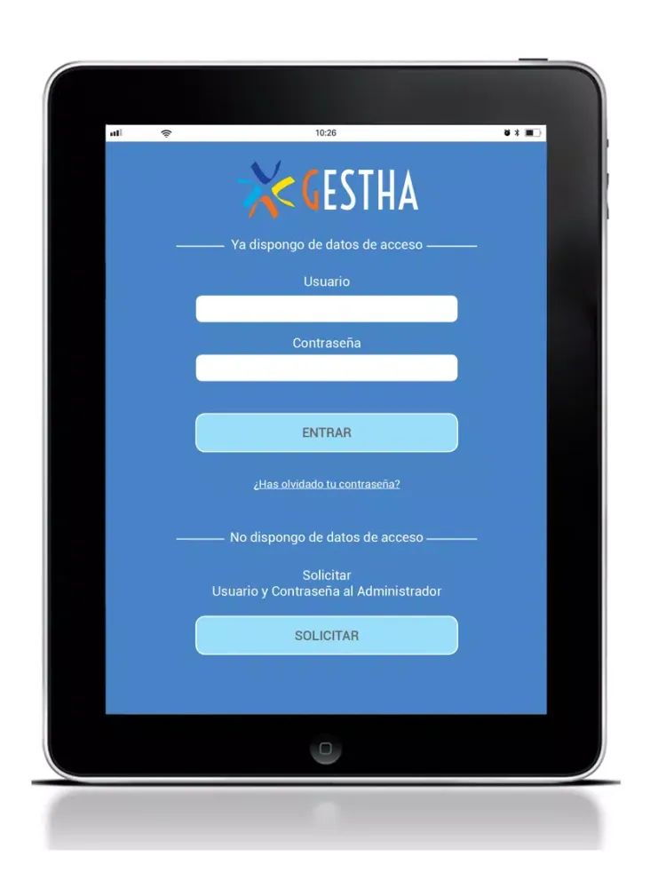 GESTHA iPad  Ekran Görüntüleri
