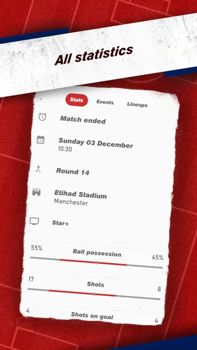 Football League: Premier應用截圖