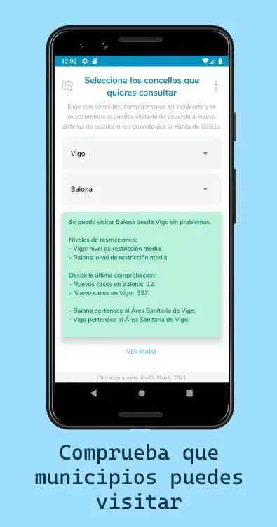 Captures d'écran de Restricciones Galicia