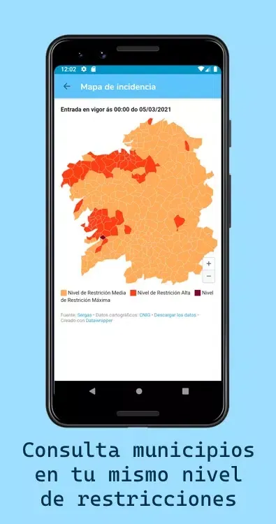 Captures d'écran de Restricciones Galicia