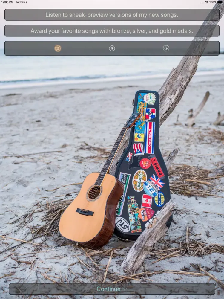 Eddy Boston Songs iPad  Screenshots