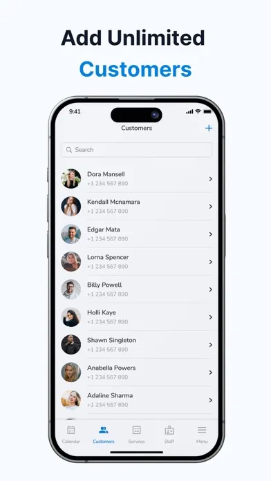 SetTime Appointment Scheduler Screenshots